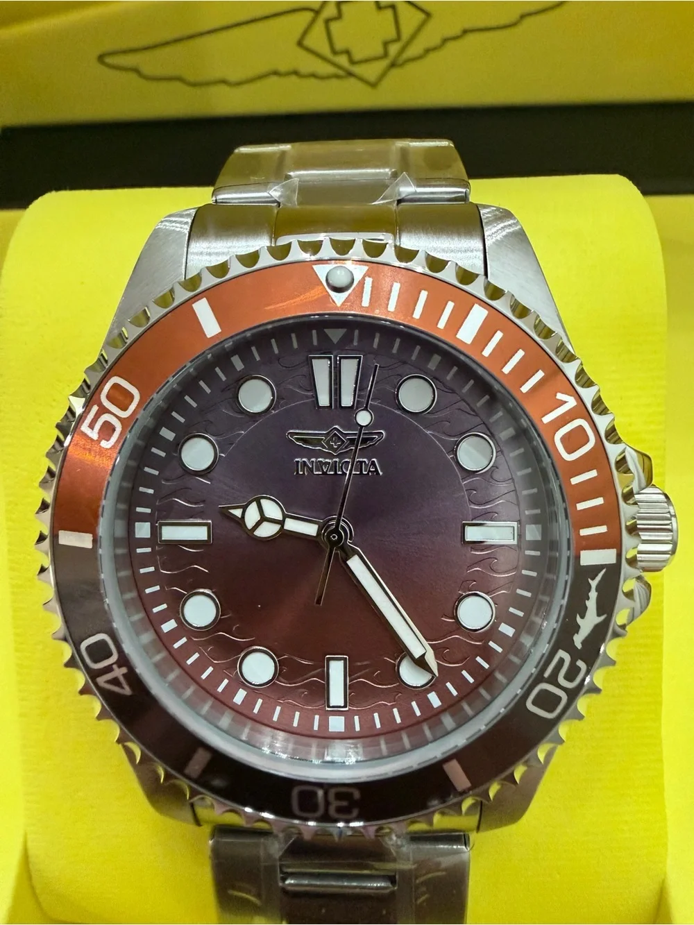 Invicta ProDiver Copper, Brown and Black Watch